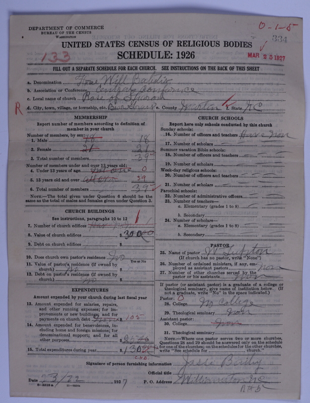 Scan of Free Will Baptists: 334