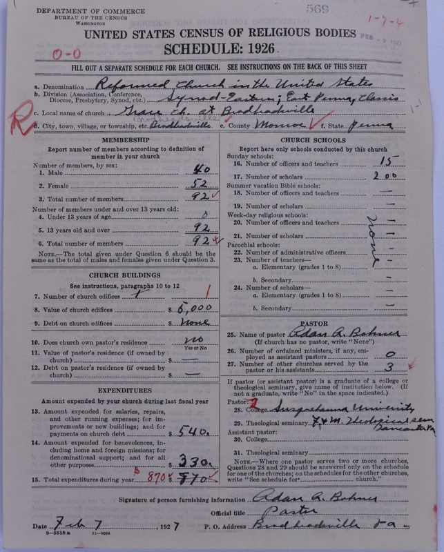 Scan of Reformed Church in the United States: 569