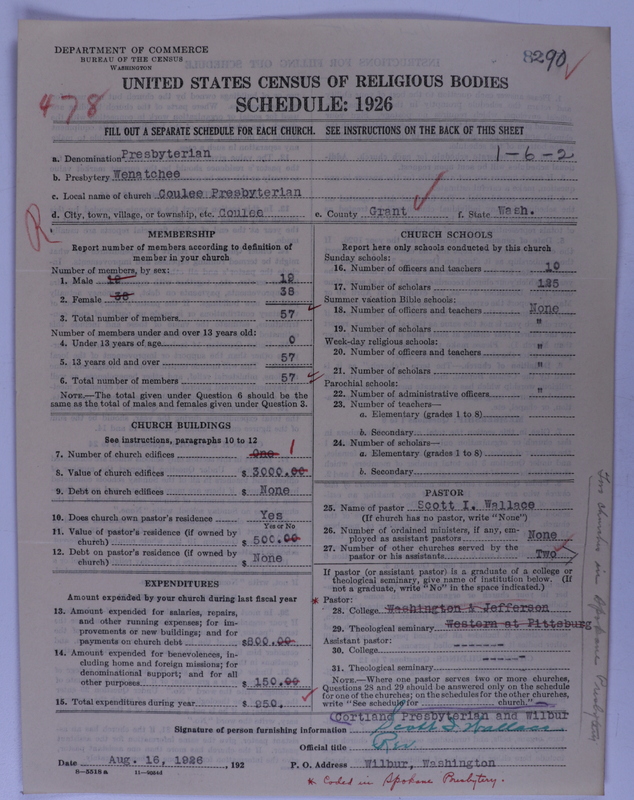 Scan of Presbyterian Church in the United States of America: 8290
