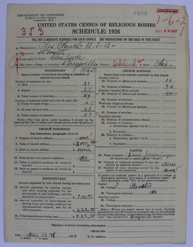 Scan of Presbyterian Church in the United States of America: 2462