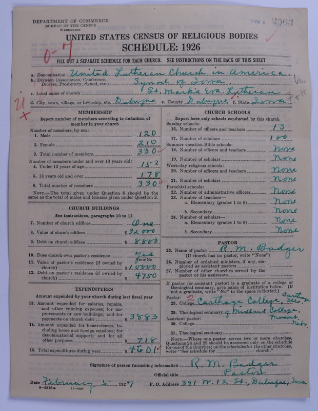 Scan of United Lutheran Church in America: 2563