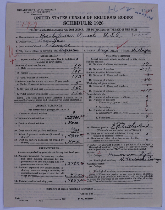 Scan of Presbyterian Church in the United States of America: 4100