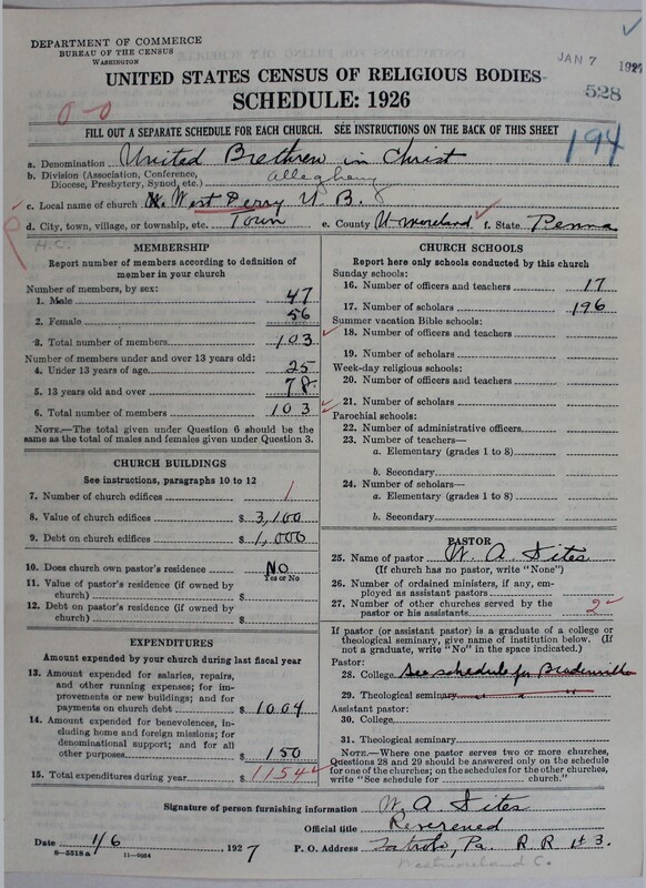 Scan of Church of the United Brethren in Christ: 528