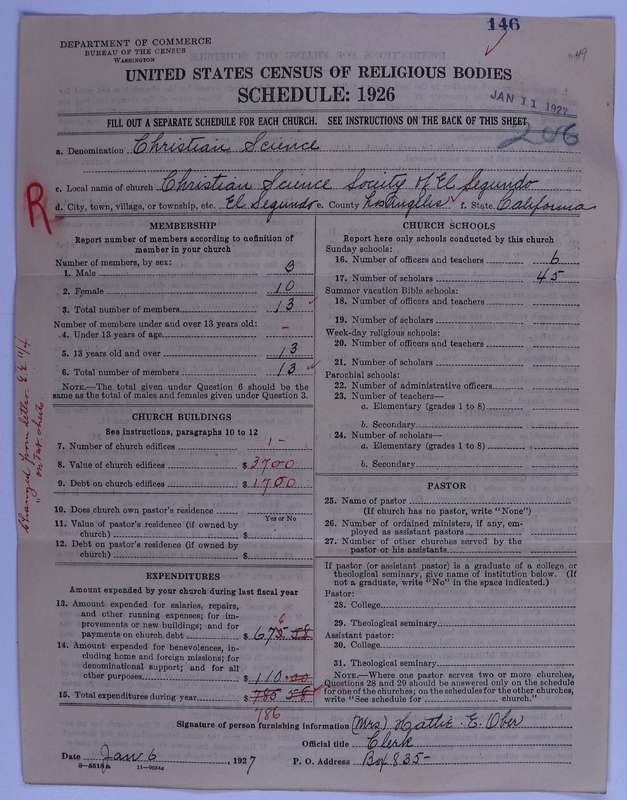 Scan of Church of Christ, Scientist: 146