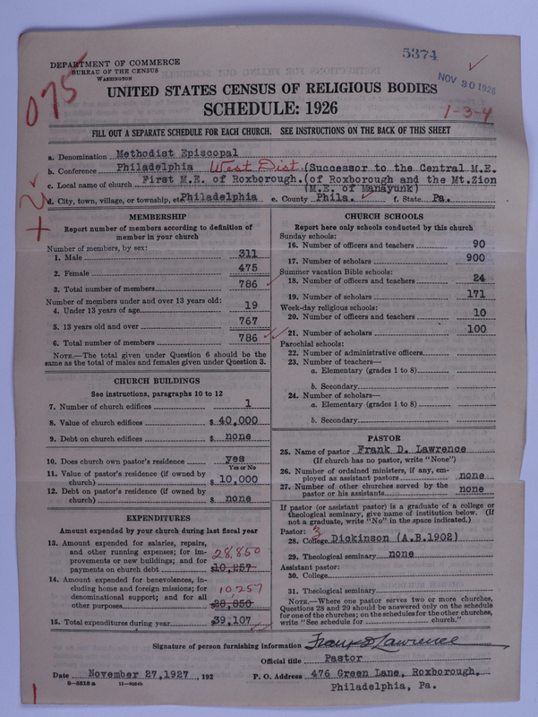 Scan of Methodist Episcopal Church: 5374