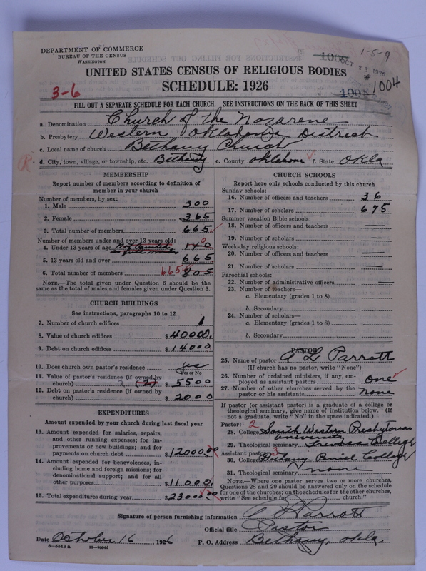 Scan of Church of the Nazarene: 1004