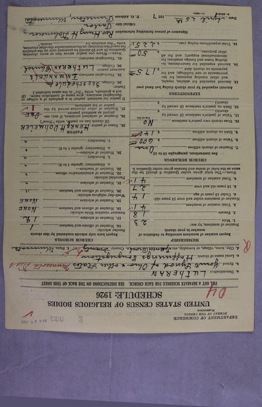 Scan of Synod of the Reformed Presbyterian Church of North America: 525