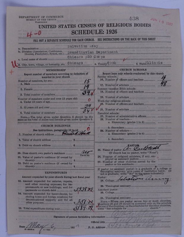Scan of Salvation Army: 438
