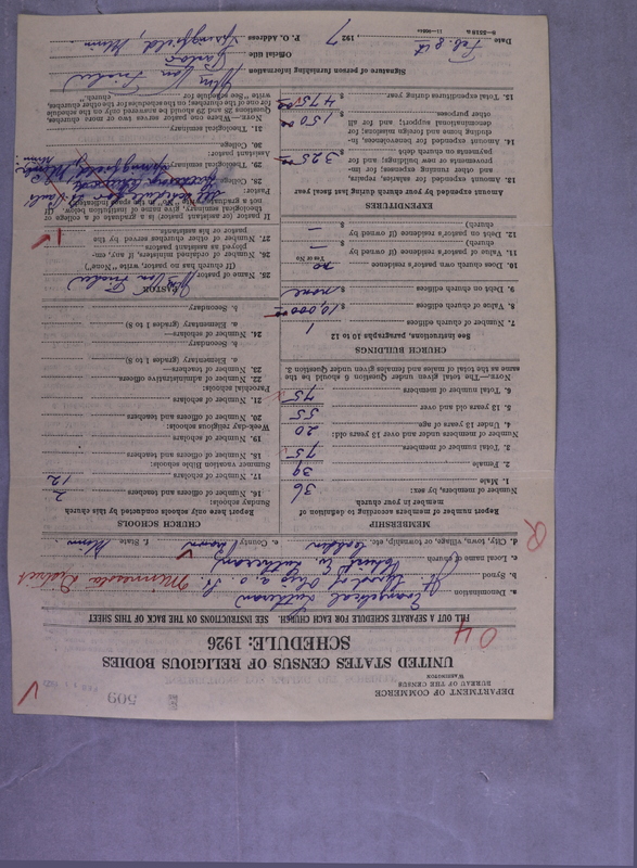 Scan of Synod of the Reformed Presbyterian Church of North America: 509