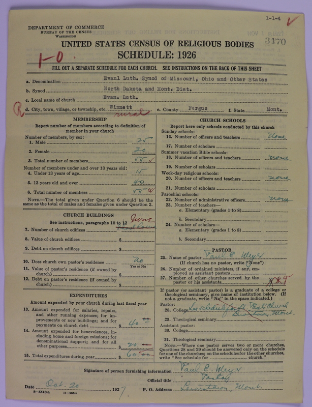 Scan of Evangelical Lutheran Synodical Conference of America: Evangelical Lutheran Synod of Missouri, Ohio, and Other States: 3470