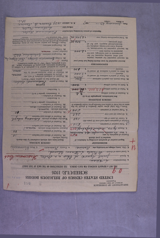 Scan of Synod of the Reformed Presbyterian Church of North America: 464