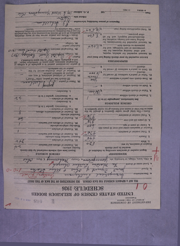 Scan of Synod of the Reformed Presbyterian Church of North America: 168