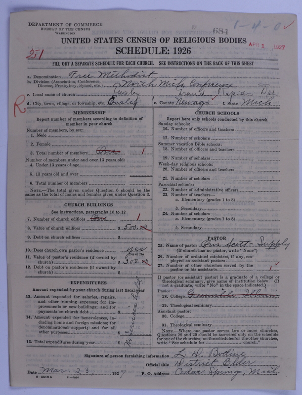 Scan of Free Methodist Church of North America: 684