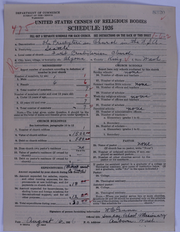Scan of Presbyterian Church in the United States of America: 8320
