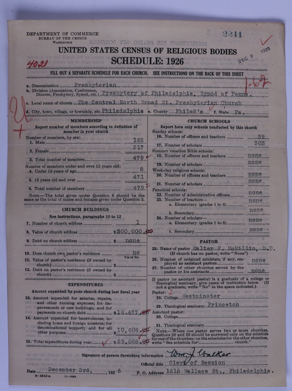 Scan of Presbyterian Church in the United States of America: 2241
