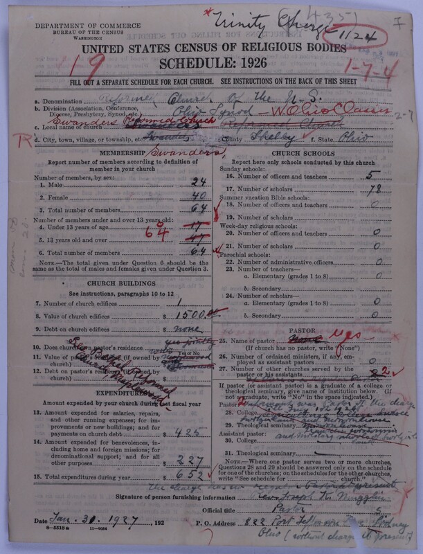 Scan of Reformed Church in the United States: 1124
