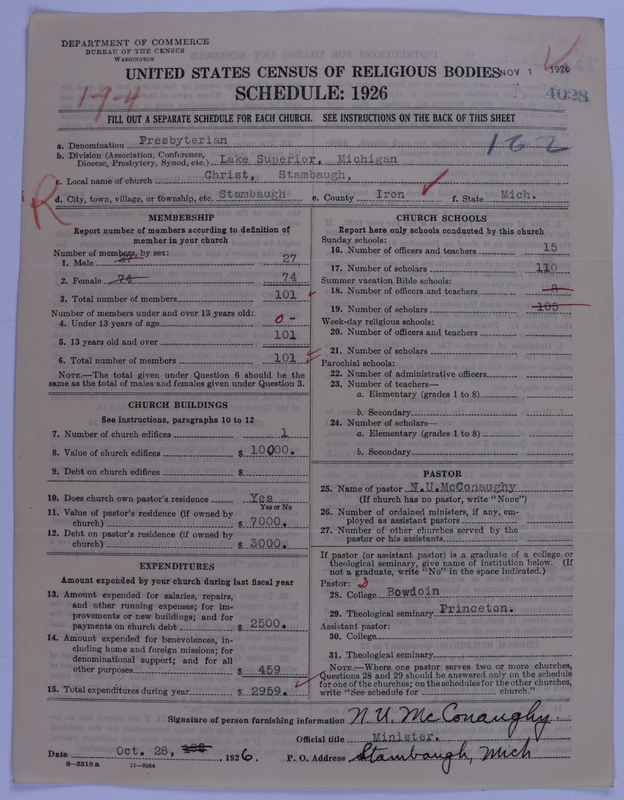 Scan of Presbyterian Church in the United States of America: 4028