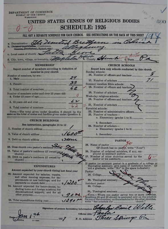 Scan of Church of the United Brethren in Christ: 300