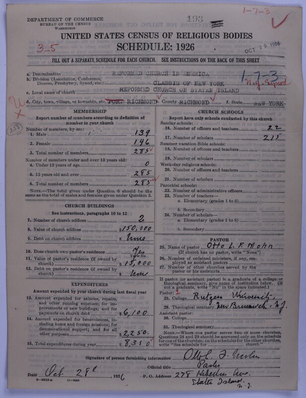 Scan of Reformed Church in America: 193