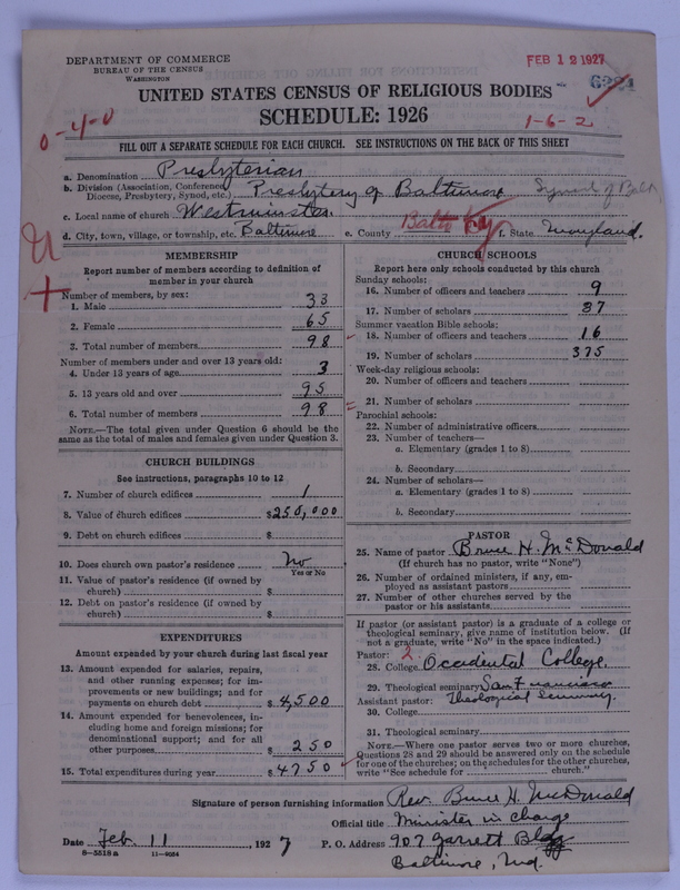 Scan of Presbyterian Church in the United States of America: 6224