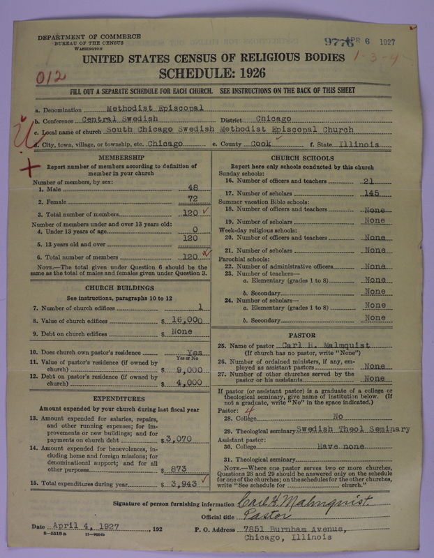 Scan of Methodist Episcopal Church: 9776