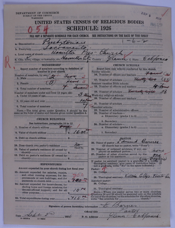 Scan of Presbyterian Church in the United States of America: 8619