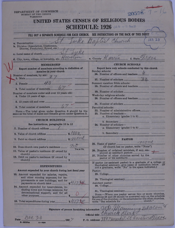 Scan of Negro Baptists: 20578