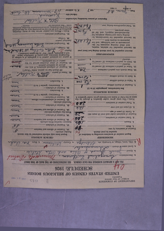 Scan of Synod of the Reformed Presbyterian Church of North America: 645