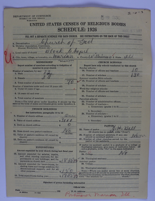 Scan of Church of God (Headquarters, Anderson, Ind.): 230