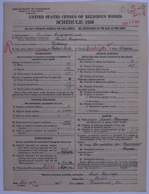 Scan of Congregational Churches: 4810