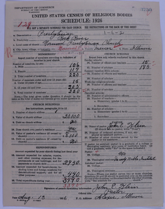 Scan of Presbyterian Church in the United States of America: 3750