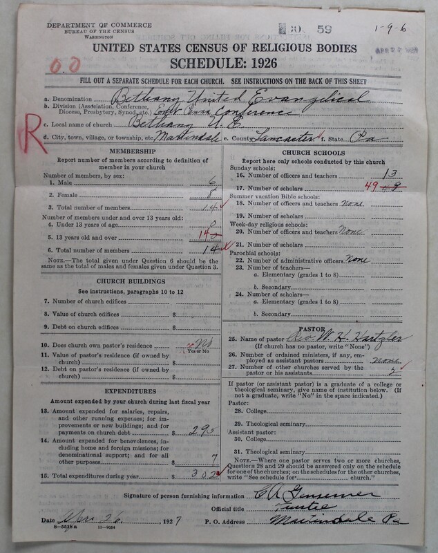 Scan of Evangelical Congregational Church: 59