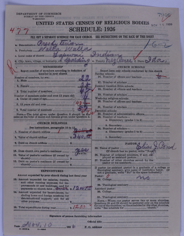 Scan of Presbyterian Church in the United States of America: 7946