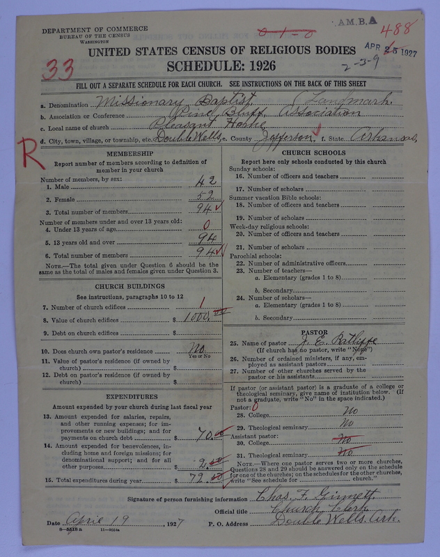 Scan of Landmark Baptist of America: 488