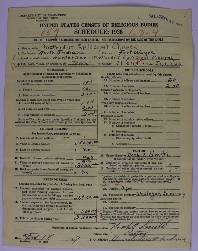 Scan of Methodist Episcopal Church: 8053