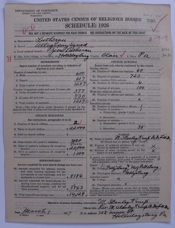 Scan of United Lutheran Church in America: 700