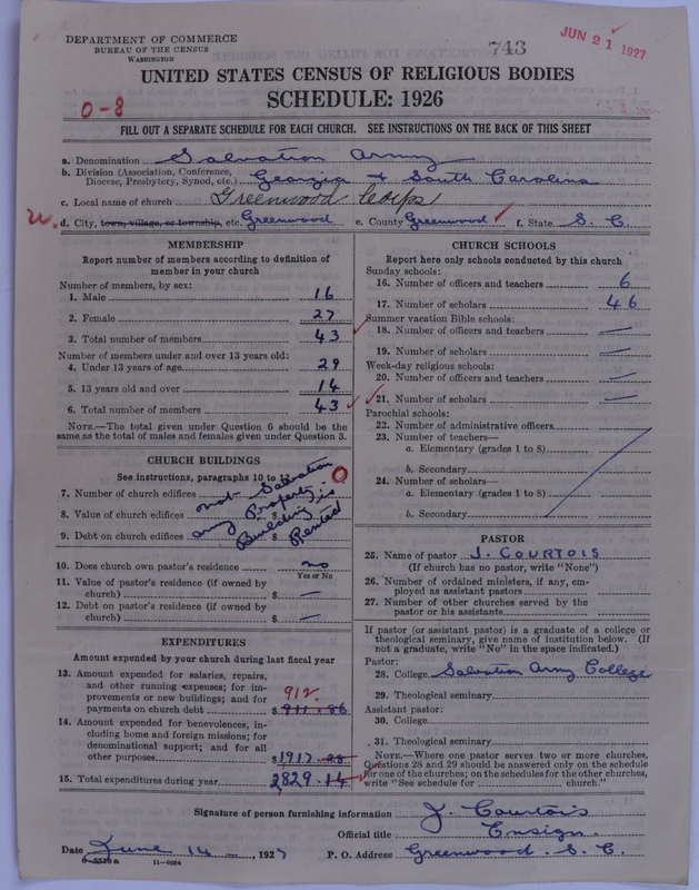 Scan of Salvation Army: 743