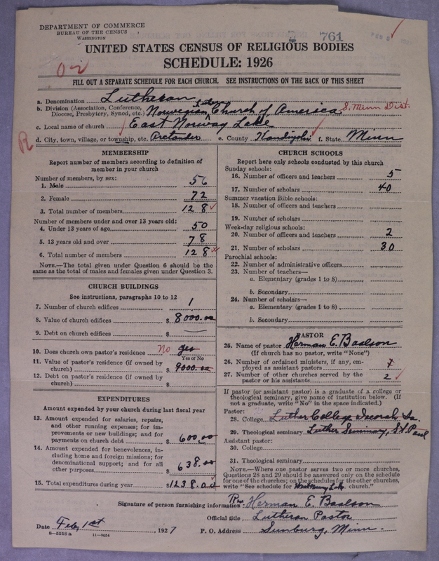 Scan of Norwegian Lutheran Church of America: 761