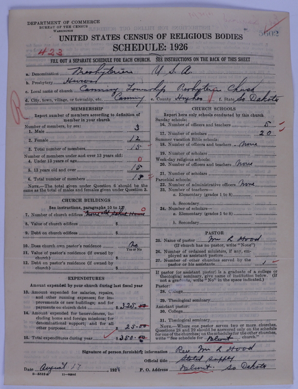 Scan of Presbyterian Church in the United States of America: 5602