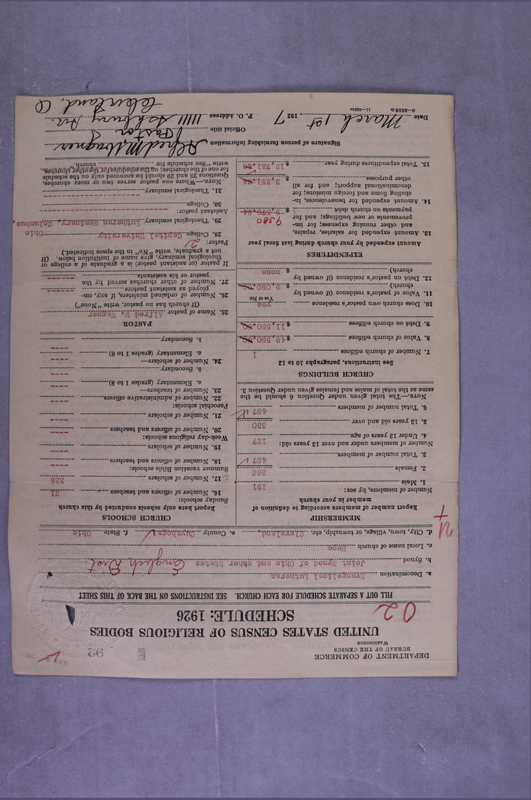 Scan of Synod of the Reformed Presbyterian Church of North America: 92