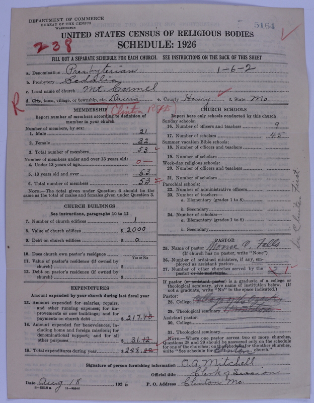Scan of Presbyterian Church in the United States of America: 5164