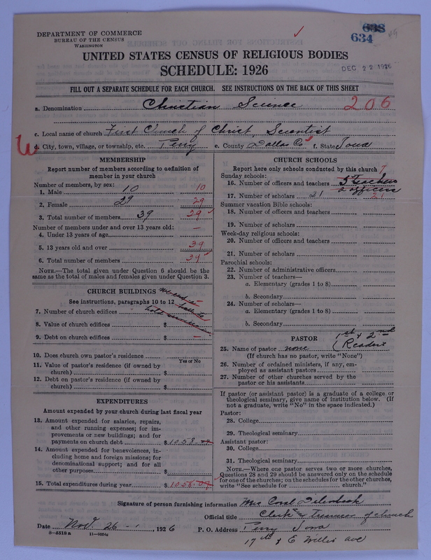 Scan of Church of Christ, Scientist: 634