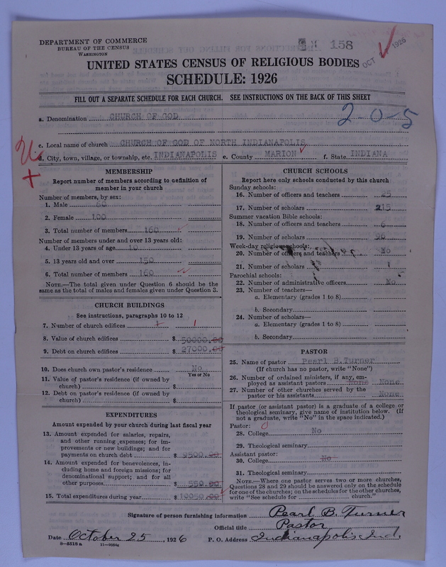 Scan of Church of God (Headquarters, Anderson, Ind.): 158