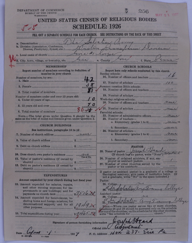 Scan of Salvation Army: 256