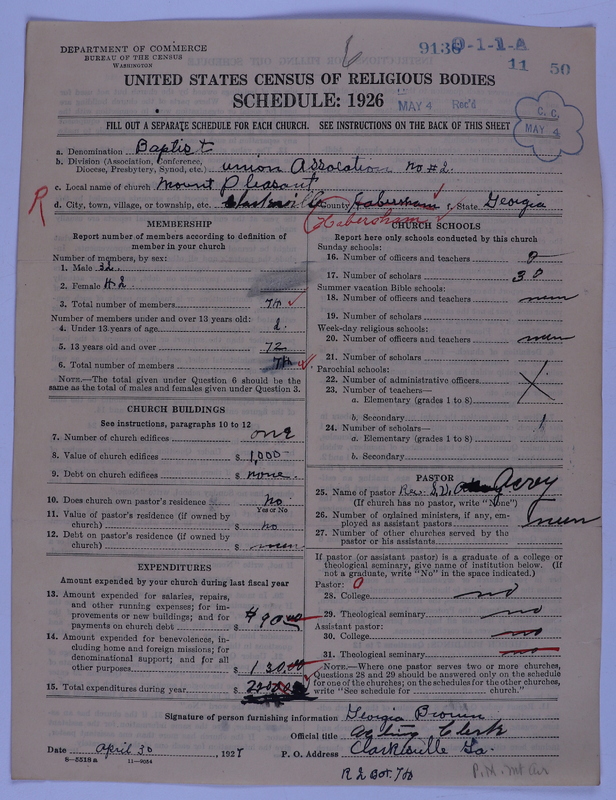 Scan of Negro Baptists: 9136
