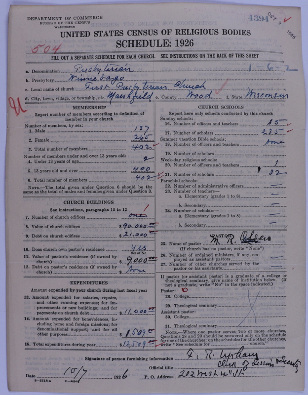Scan of Presbyterian Church in the United States of America: 4394