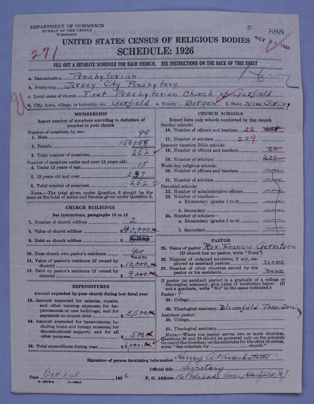 Scan of Presbyterian Church in the United States of America: 888