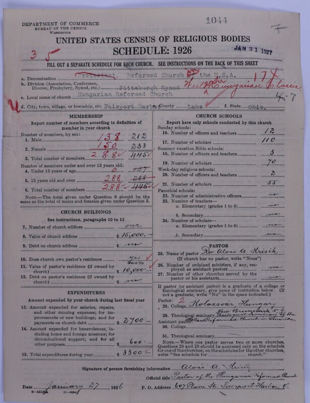 Scan of Reformed Church in the United States: 1044