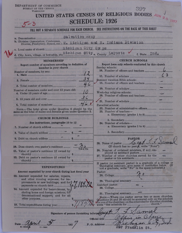 Scan of Salvation Army: 397