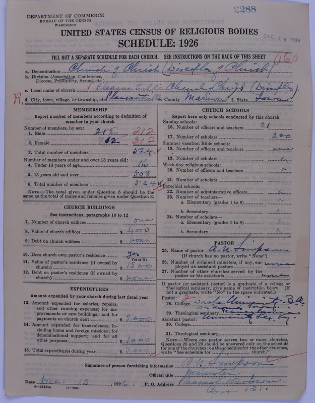 Scan of Disciples of Christ: 2288
